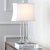 2020s 24 Inch H Crystal Table Lamp in Clear - a Pair For Sale - Image 5 of 8