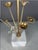 Modern Kate Spade Brass & Marble Flower Table Lamp For Sale - Image 3 of 4