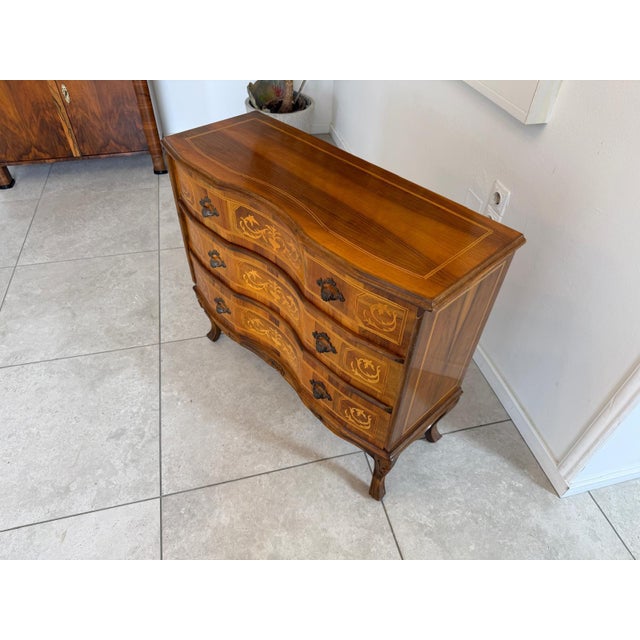 Baroque Style Chest of Drawers, 1980s For Sale - Image 6 of 9
