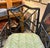 Mid 20th Century Mid Century Chinese Chippendale Chairs With Quadrille Fabric Cushions, a Pair For Sale - Image 5 of 11