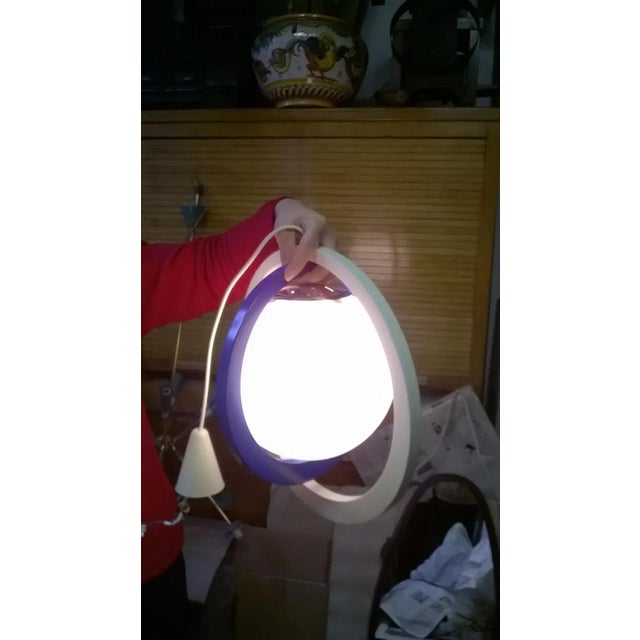 Space Age Italian Pendant Lamp, 1960s For Sale - Image 4 of 6