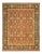 Mogul Collection Hand-Knotted Area Rug - Orange 8' 2" x 10' 4" For Sale