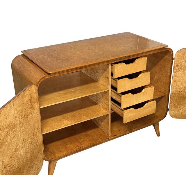 1940s Sideboard by Jindřich Halabala for Up Závody, 1940s For Sale - Image 5 of 10