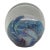 Robert Eickholt Paperweight Iridescent Blue Purple Signed 1987 Art Glass 4809b For Sale