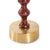 2020s Sharma Crimson Gold Rounded Candlestick- Tall For Sale - Image 5 of 11