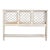 Lattice Fretwork Faux Bamboo Queen Headboard For Sale