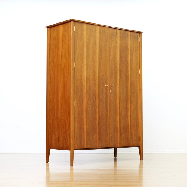1960s Mid Century Armoire by A. Younger LTD, Attributed For Sale - Image 4 of 9