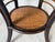 Palecek Coastal Rattan & Leather Accent Side Table With Glass Top For Sale - Image 4 of 10