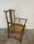 1960s Set of 6 Asian Style Dining Chairs With Wicker Seats For Sale In West Palm - Image 6 of 9