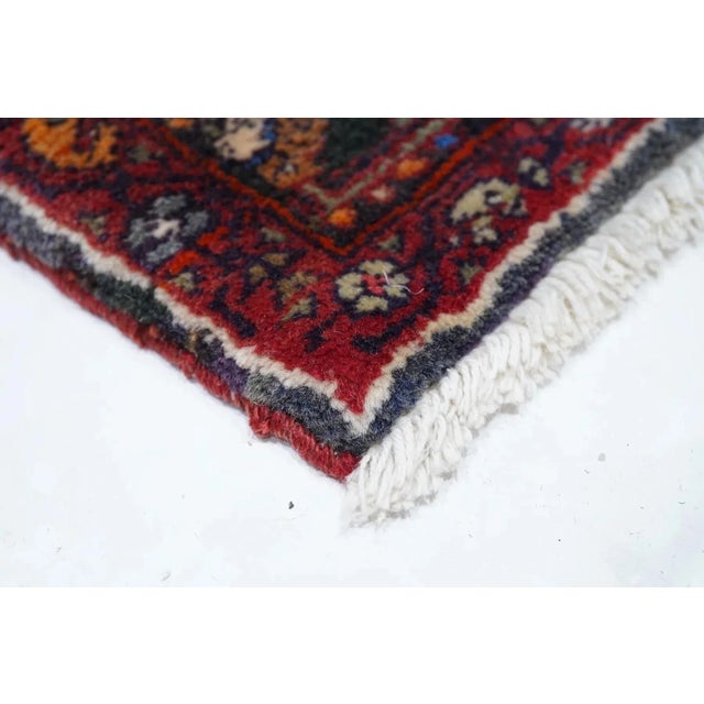 Traditional Vintage Bidjar Rug 3'11'' x 6'1'' For Sale - Image 3 of 10