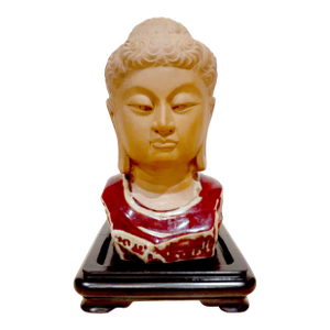 Chinese Yixing Zhusha Buddha Head