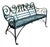 Regency Iron Garden Bench For Sale