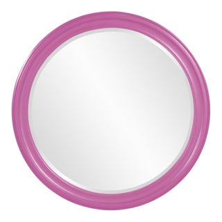 George Mirror - Glossy Hot Pink For Sale