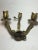 19thc French Louis XVI Gilt Bronze Gas Conversion Wall Sconce For Sale - Image 10 of 14