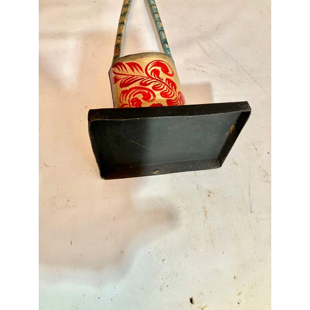 Tan Great Egret Shades of Blue For Sale - Image 8 of 8