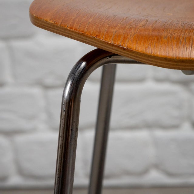 Mid-Century Model 3103 Hammer Chairs by Arne Jacobsen for Fritz Hansen, Denmark, 1980s, Set of 6 For Sale - Image 14 of 18