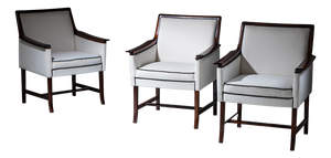 Minerva Armchairs by Torbjørn Afdal, Norway, 1960s, Set of 3