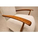 Giuseppe Scapinelli Armchair in Caviúna Wood, Leather and Bouclé by Giuseppe Scapinelli, Brazil, 1950s For Sale - Image 4 of 18