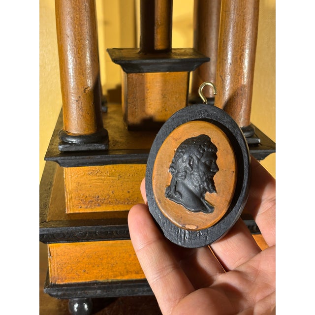 Large Grand Tour Neoclassical Architectural Model of Temple of Marcus Aurelius For Sale In Palm Springs - Image 6 of 13