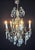 Early 20th Century Antique French Bronze & Crystal Chandelier For Sale - Image 5 of 8