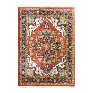Vintage American Karistan Heriz-Style Rug For Sale