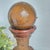 1970s Italian Leather Wrapped Decanter Brass Knight Crest, Bar Cart Dark Academic For Sale - Image 18 of 18