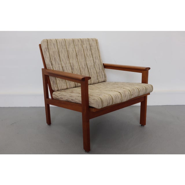 Armchair by I. Wikkelso for Niels Eilersen, Denmark, 1960s For Sale - Image 3 of 15