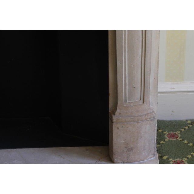 Waldorf Astoria Louis XV French Limestone Mantel For Sale - Image 10 of 14
