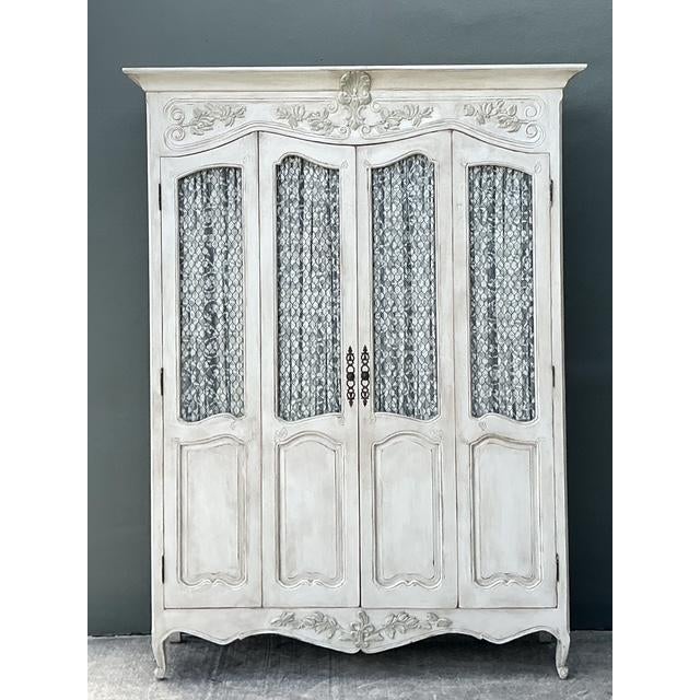 Vintage Habersham Louis XV Bibliotheque For Sale - Image 10 of 13