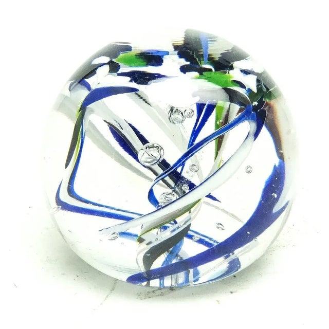 Glass Vintage Paperweights, Poland, 1950s, Set of 2 For Sale - Image 7 of 12