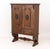 Mid 20th Century Renaissance Revival Walnut Linen Press For Sale - Image 5 of 10
