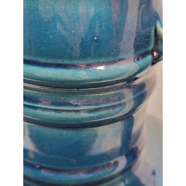 Mid-Century Modern Vintage French Floor Lamp from Vallauris, 1950s For Sale - Image 3 of 16