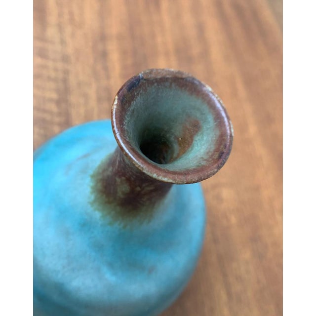 Mid-Century Minimalist German Studio Pottery Vase by Elke & Elmar Kubicek, 1960s For Sale - Image 15 of 16