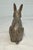 Gray Antique 1920's Cast Iron Bunny Rabbit Animal Still Coin Bank – A.c. Williams For Sale - Image 8 of 9