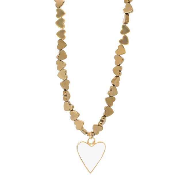 Jewelry is not just about accessorizing your outfit, it's about expressing yourself and feeling good. The White Heart...