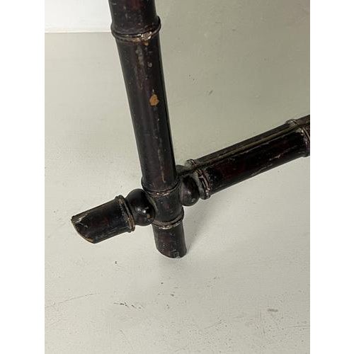 Faux Bamboo Mirror, 1890s For Sale - Image 6 of 15