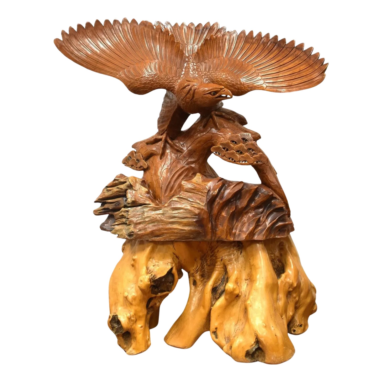 彫刻 WOOD MONUMENT Lumberman's Monument - Wikipedia