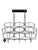 Vintage 6-Bottle Rack in Chrome-Plated Steel and Wood from Zack, 1980s For Sale - Image 11 of 11