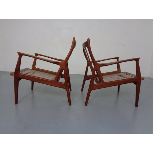 Vintage Danish Teak Lounge Chair, 1960s For Sale - Image 12 of 18