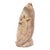Vintage Seymour Shuren Modern Pink Carved Marble Abstract Nude Figure Sculpture For Sale