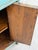 Distressed Turquoise One Drawer Small End Table Nightstand Cabinet For Sale - Image 9 of 12
