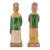 Transitional Currey & Company Tang Dynasty Palace Servants - Set of 2 For Sale - Image 3 of 8