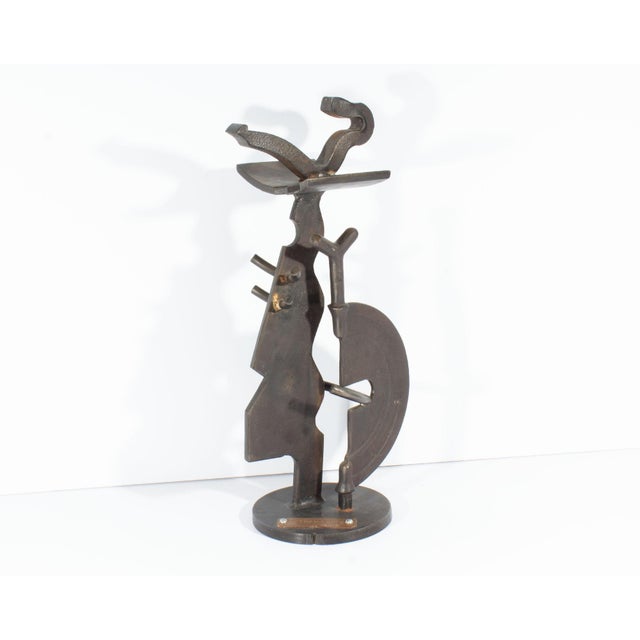 Abstract 2012 Abstract Metal Sculpture by David Petrakovitz For Sale - Image 3 of 8