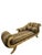 Vintage Henredon Style Hollywood Regency Chaise Lounge in Cheetah Upholstery Late 20th century Hollywood Regency chaise...