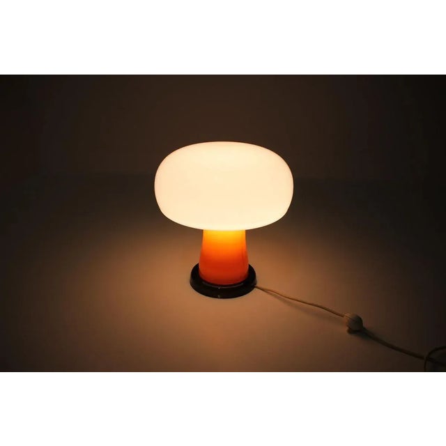 Mid-Century Modern Mid-Century German Glass Table Lamp, 1970s For Sale - Image 3 of 8