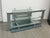 2010s Bdi Contemporary Glass & Metal Tv Stand/Console For Sale - Image 5 of 12