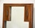 1960s 1960s Thomasville Walnut and Rosewood Mirror For Sale - Image 5 of 6