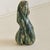 Vintage French Green Marble Female Form Sculpture For Sale - Image 13 of 18