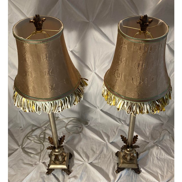2000 - 2009 Gorgeous 2006 Luxurious Lamp Set - a Pair For Sale - Image 5 of 11