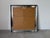 1970s Vintage Op Art Sunburst Glass Wall Art in Chrome Aluminum Frame, Signed For Sale - Image 12 of 12